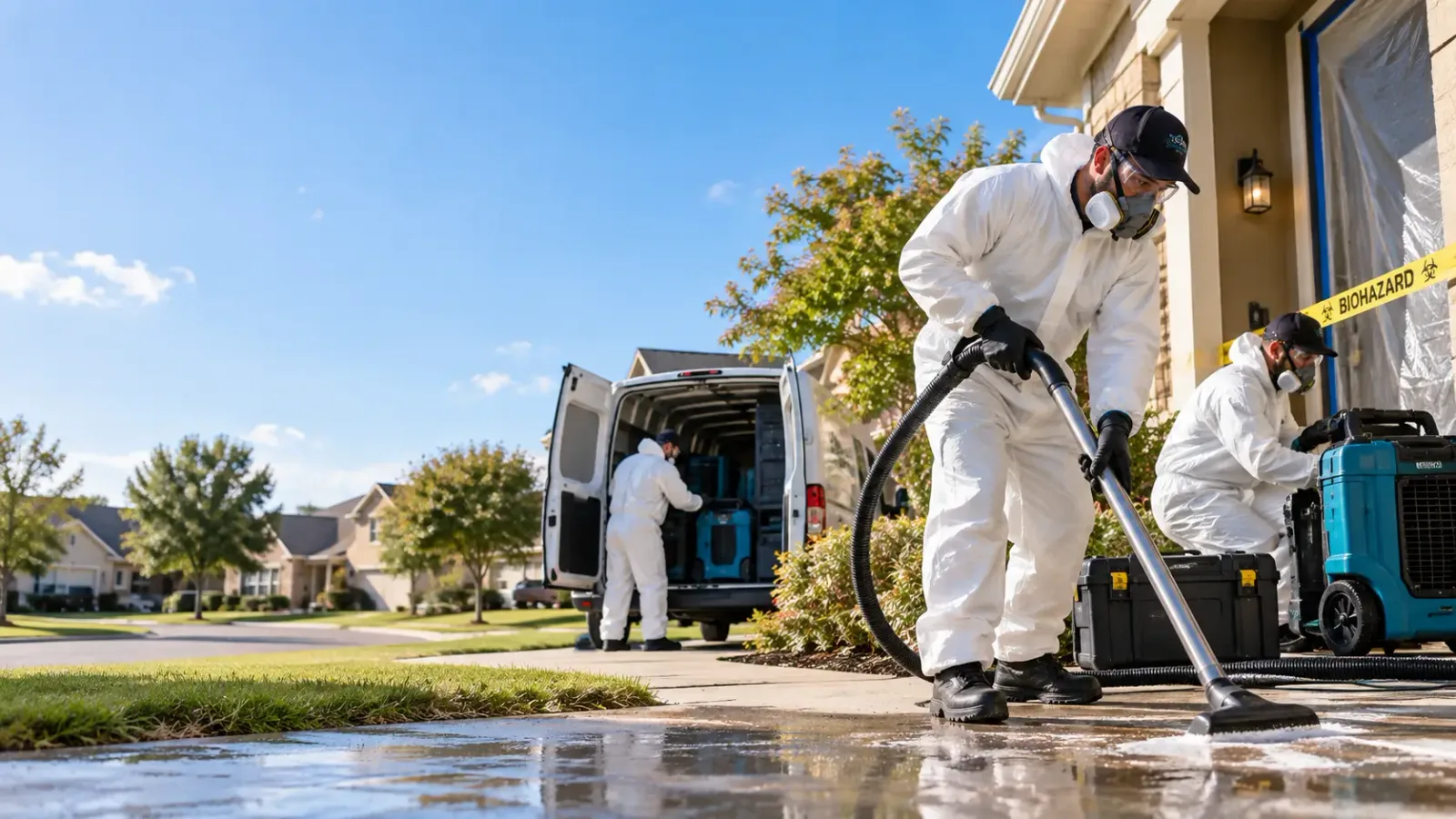 Biohazard Cleanup in Agar, SD